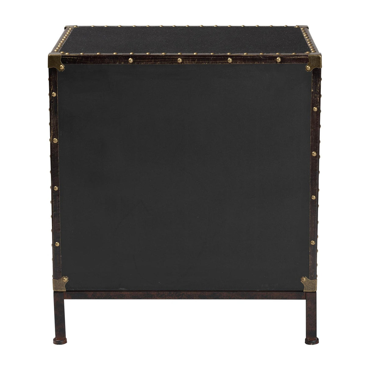   Modern European furniture - Black Canvas Trunk End Table - www.oroa.com | Oroa.com