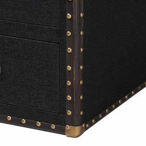   Modern European furniture - Vintage 3 Drawer End Table - www.oroa.com | Oroa.com