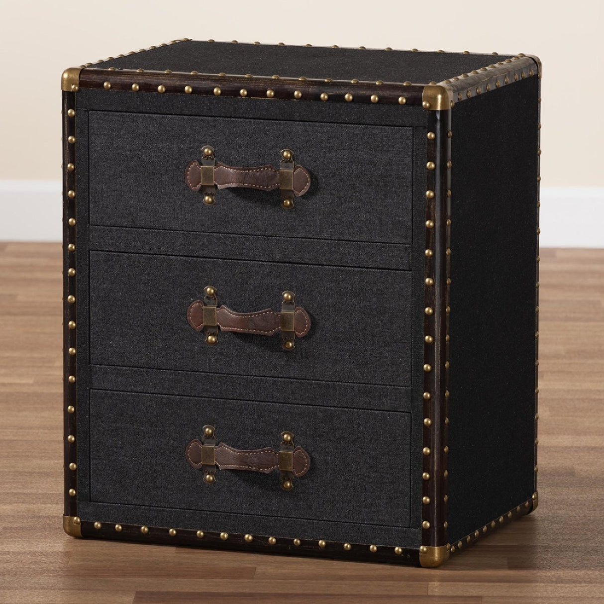   Modern European furniture - Vintage 3 Drawer End Table - www.oroa.com | Oroa.com