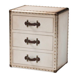   Modern European furniture - Vintage 3 Drawer End Table - www.oroa.com | Oroa.com