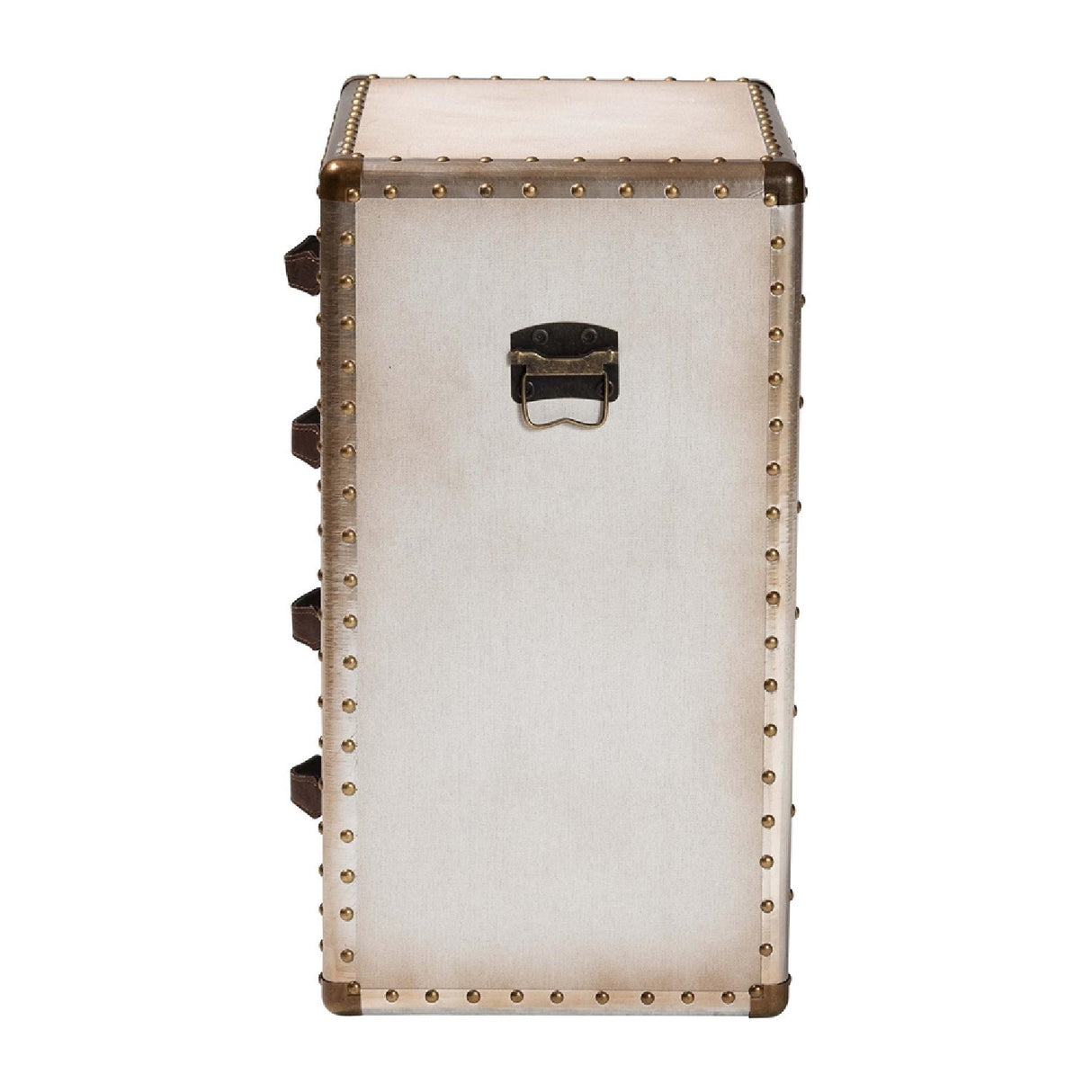   Modern European furniture - Vintage Metal 4 Drawer End Table - www.oroa.com | Oroa.com
