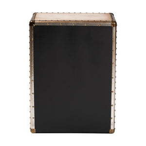   Modern European furniture - Vintage Metal 4 Drawer End Table - www.oroa.com | Oroa.com