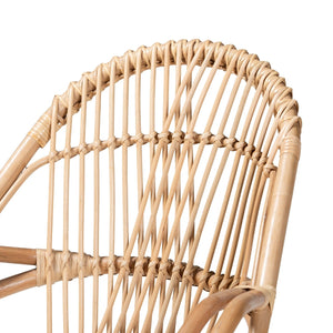   Modern European furniture - Rattan Woven Embellishments Accent Chair - www.oroa.com | Oroa.com