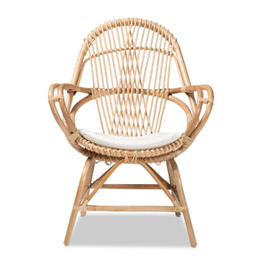   Modern European furniture - Rattan Woven Embellishments Accent Chair - www.oroa.com | Oroa.com