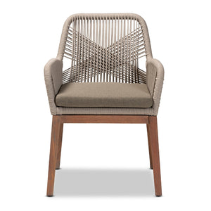   Modern European furniture - Gray Woven Rope Dining Chair - www.oroa.com | Oroa.com