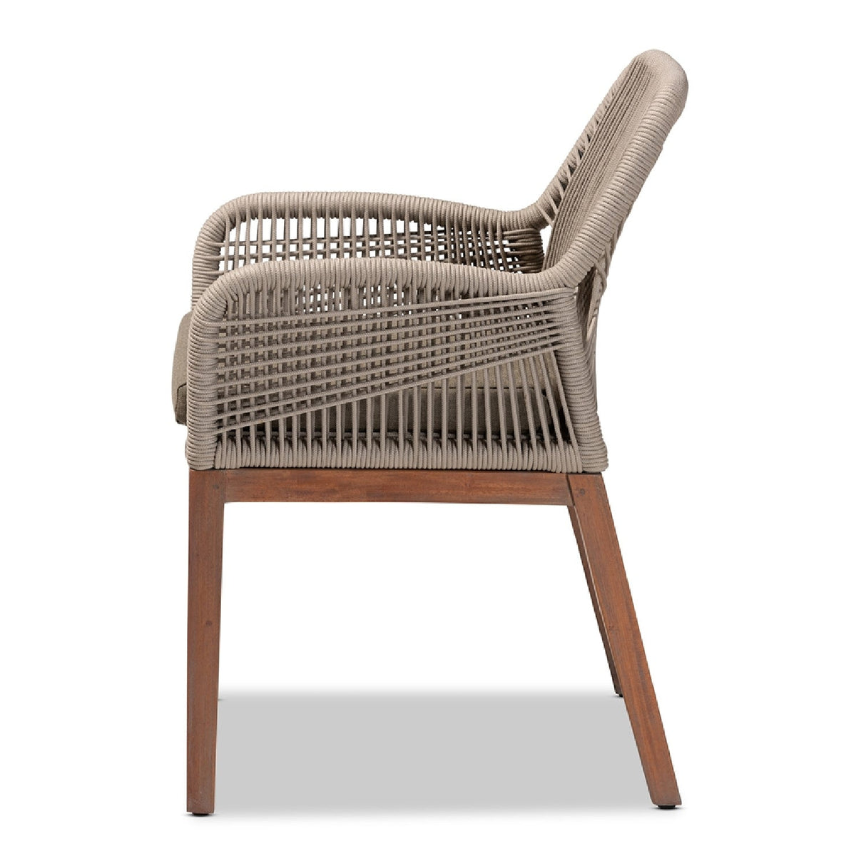   Modern European furniture - Gray Woven Rope Dining Chair - www.oroa.com | Oroa.com