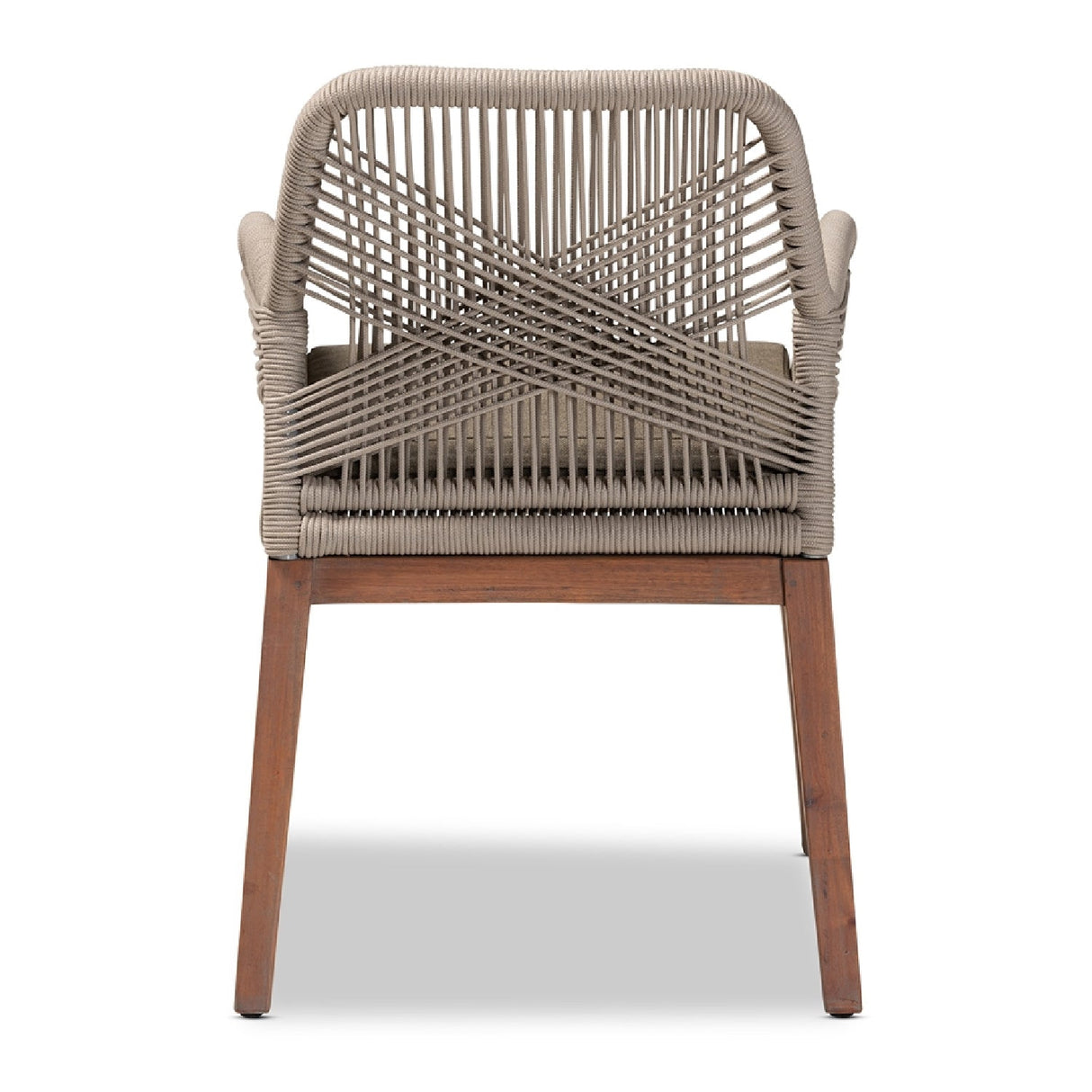   Modern European furniture - Gray Woven Rope Dining Chair - www.oroa.com | Oroa.com