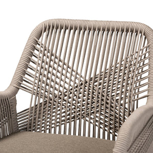   Modern European furniture - Gray Woven Rope Dining Chair - www.oroa.com | Oroa.com