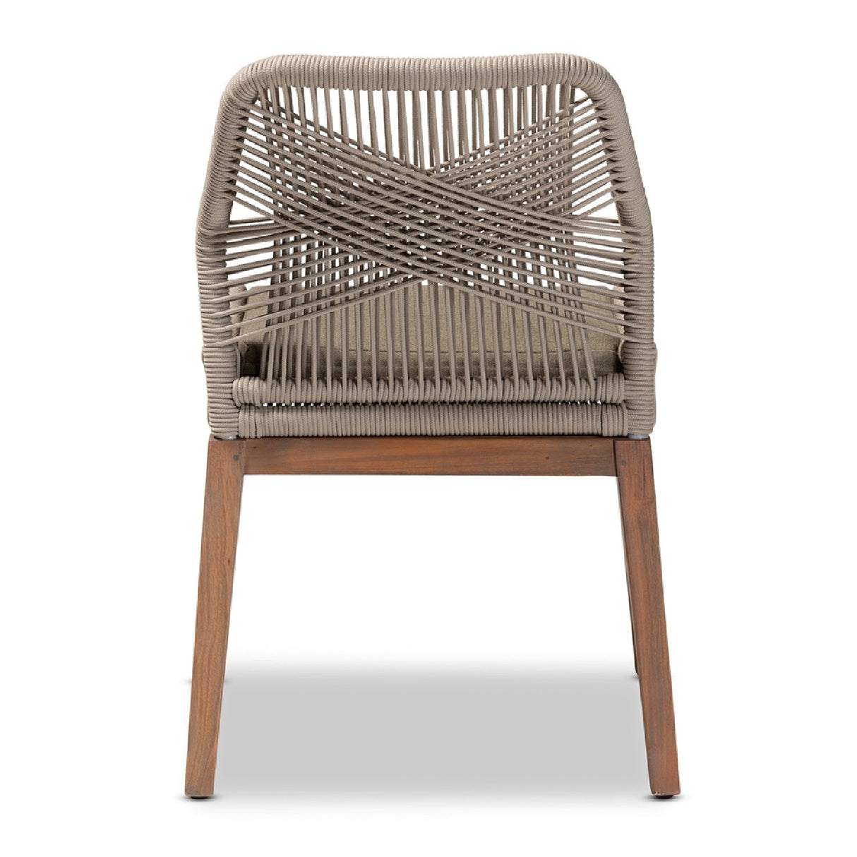   Modern European furniture - Gray Woven Rope Dining Chair - www.oroa.com | Oroa.com
