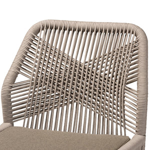   Modern European furniture - Gray Woven Rope Dining Chair - www.oroa.com | Oroa.com