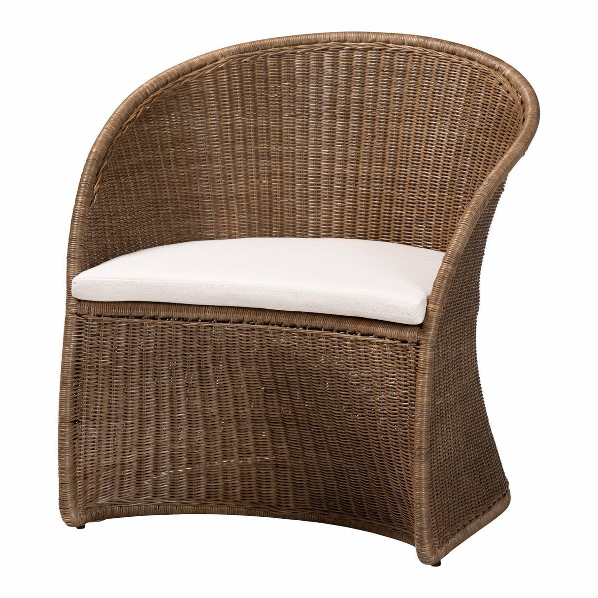   Modern European furniture - Graywashed Rattan Accent Chair - www.oroa.com | Oroa.com