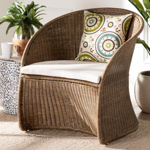   Modern European furniture - Graywashed Rattan Accent Chair - www.oroa.com | Oroa.com