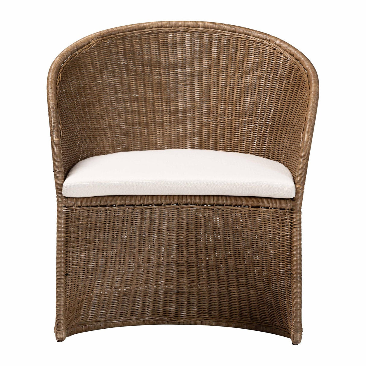   Modern European furniture - Graywashed Rattan Accent Chair - www.oroa.com | Oroa.com