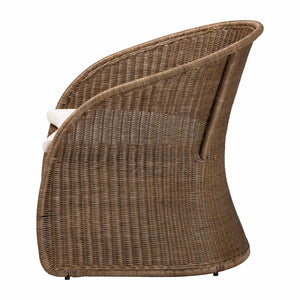   Modern European furniture - Graywashed Rattan Accent Chair - www.oroa.com | Oroa.com