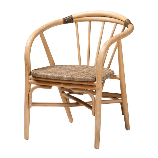 Contract furniture - Rattan Spindle Back Dining Chair - www.oroatrade.com