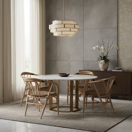   Contract furniture - Rattan Spindle Back Dining Chair - www.oroatrade.com | Oroa.com