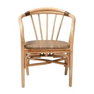   Contract furniture - Rattan Spindle Back Dining Chair - www.oroatrade.com | Oroa.com