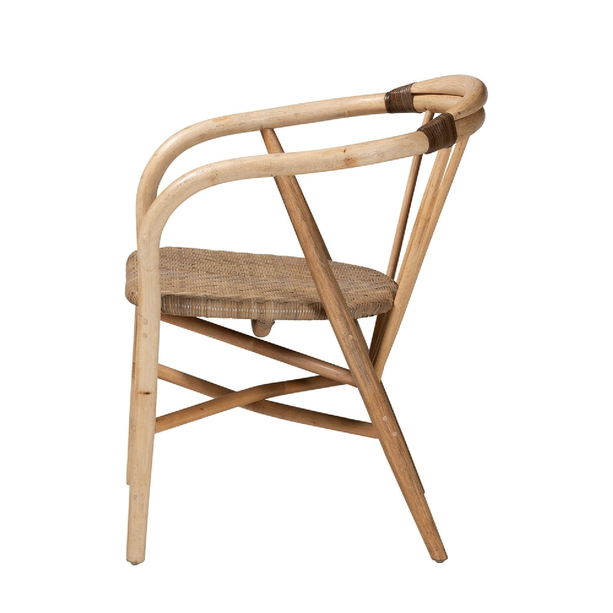   Contract furniture - Rattan Spindle Back Dining Chair - www.oroatrade.com | Oroa.com