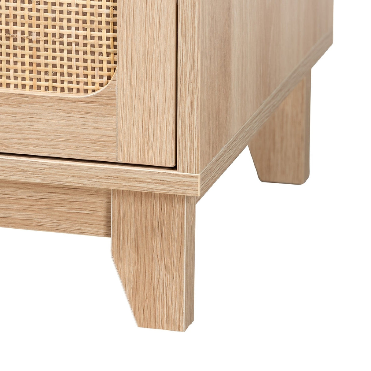   Modern European furniture - Oak Japandi 3 Drawer Cabinet - www.oroa.com | Oroa.com