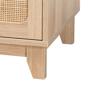  Modern European furniture - Oak Japandi 3 Drawer Cabinet - www.oroa.com | Oroa.com