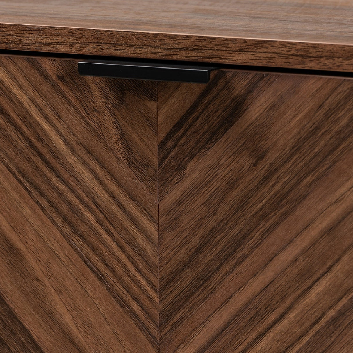   Modern European furniture - Brown Wooden 2 Door Cabinet - www.oroa.com | Oroa.com