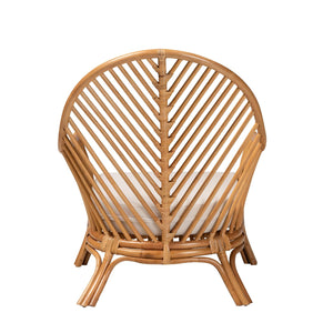   Modern European furniture - Flared Arm Rattan Accent Chair - www.oroa.com | Oroa.com