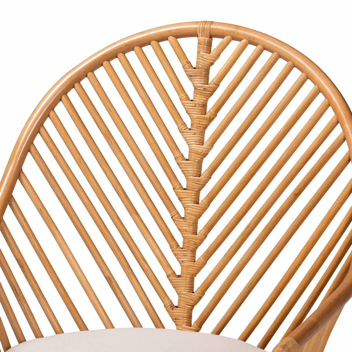   Modern European furniture - Flared Arm Rattan Accent Chair - www.oroa.com | Oroa.com