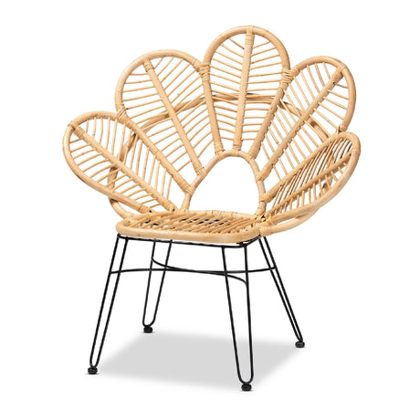   Modern European furniture - Leaf Inspired Rattan Accent Chair - www.oroa.com | Oroa.com