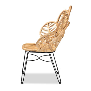   Modern European furniture - Leaf Inspired Rattan Accent Chair - www.oroa.com | Oroa.com