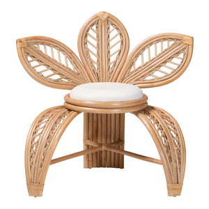  Modern European furniture - Flower Inspired Rattan Accent Chair - www.oroa.com | Oroa.com