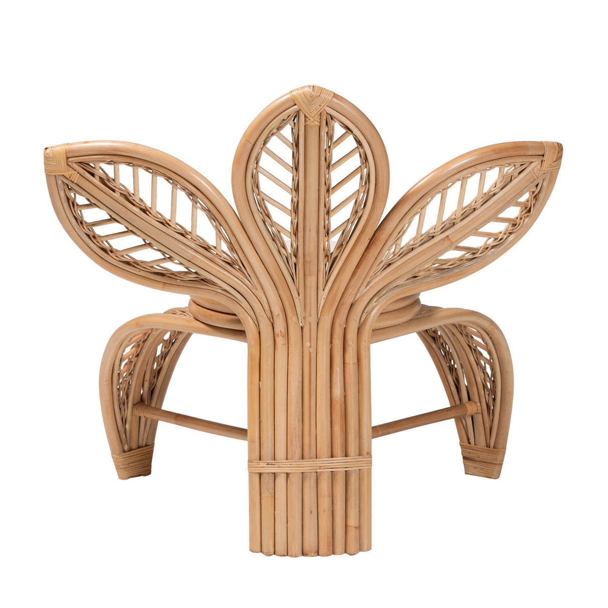   Modern European furniture - Flower Inspired Rattan Accent Chair - www.oroa.com | Oroa.com