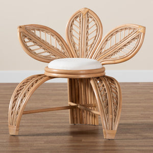   Modern European furniture - Flower Inspired Rattan Accent Chair - www.oroa.com | Oroa.com