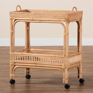   Modern European furniture - Woven Rattan Wine Cart - www.oroa.com | Oroa.com