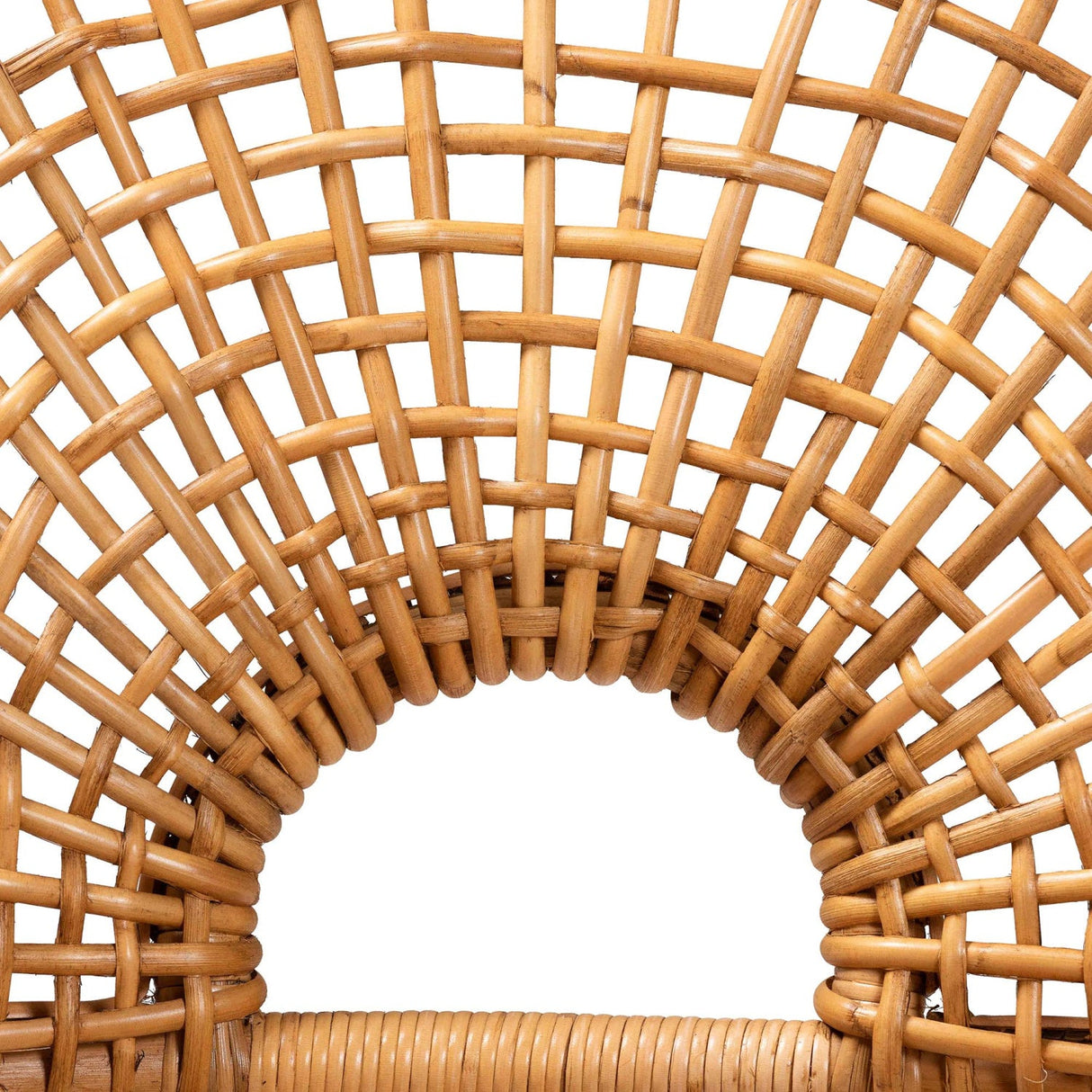   Modern European furniture - Curved Seat Rattan Accent Chair - www.oroa.com | Oroa.com