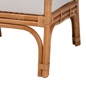   Modern European furniture - Cushioned Seat Rattan Accent Chair - www.oroa.com | Oroa.com