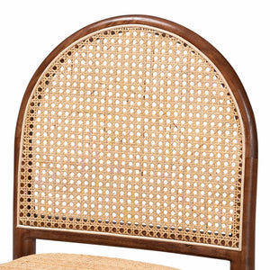   Contract furniture - Acacia Framed Rattan Dining Chairs 2 - www.oroatrade.com | Oroa.com