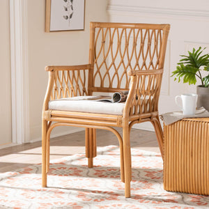   Modern European furniture - Rattan Openwork Accent Armchair - www.oroa.com | Oroa.com