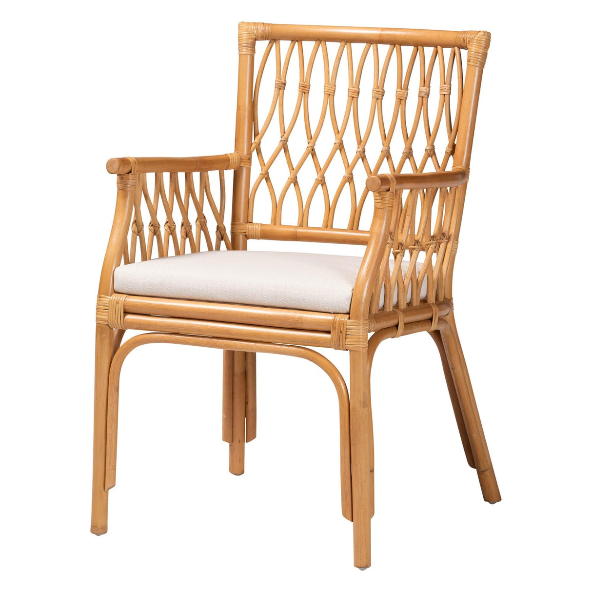   Modern European furniture - Rattan Openwork Accent Armchair - www.oroa.com | Oroa.com
