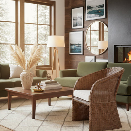   Modern European furniture - Braided Rattan Accent Chair - www.oroa.com | Oroa.com