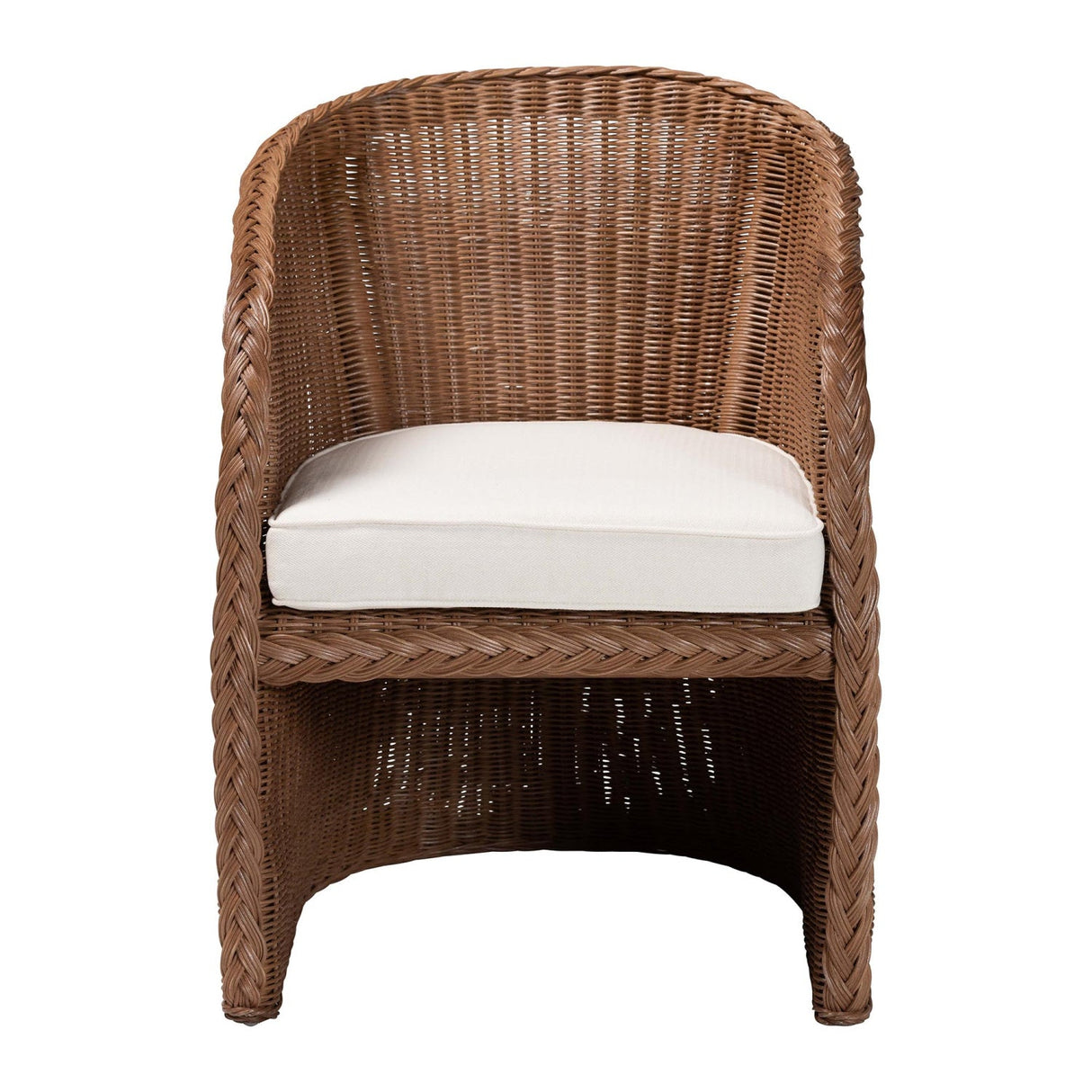   Modern European furniture - Braided Rattan Accent Chair - www.oroa.com | Oroa.com