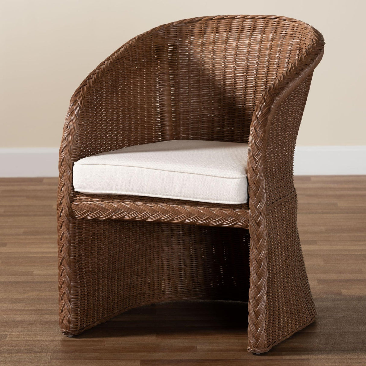   Modern European furniture - Braided Rattan Accent Chair - www.oroa.com | Oroa.com