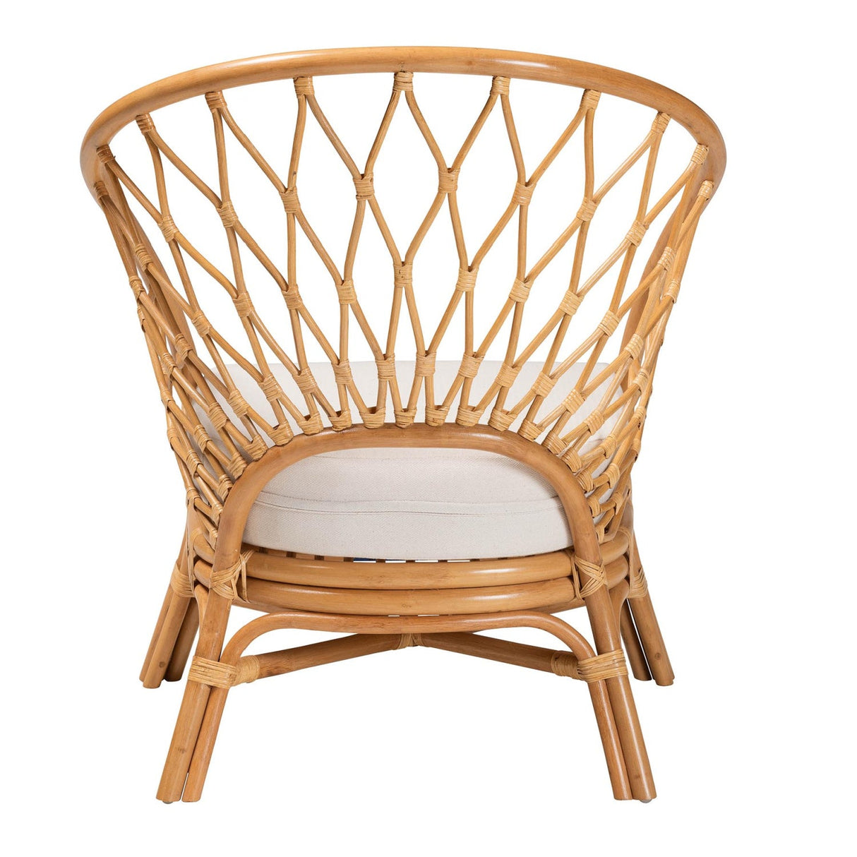   Modern European furniture - Rattan Sloped Accent Chair - www.oroa.com | Oroa.com