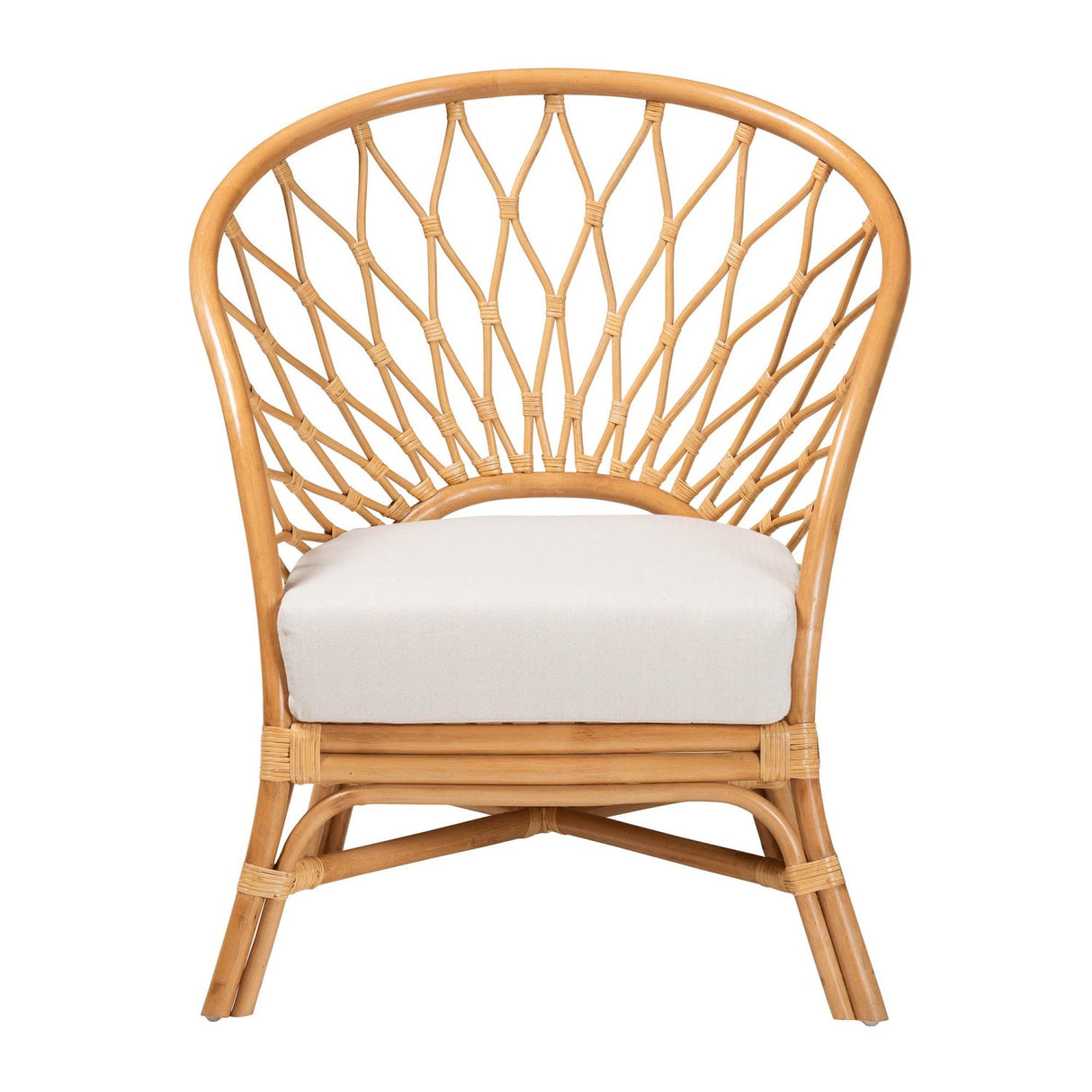   Modern European furniture - Rattan Sloped Accent Chair - www.oroa.com | Oroa.com