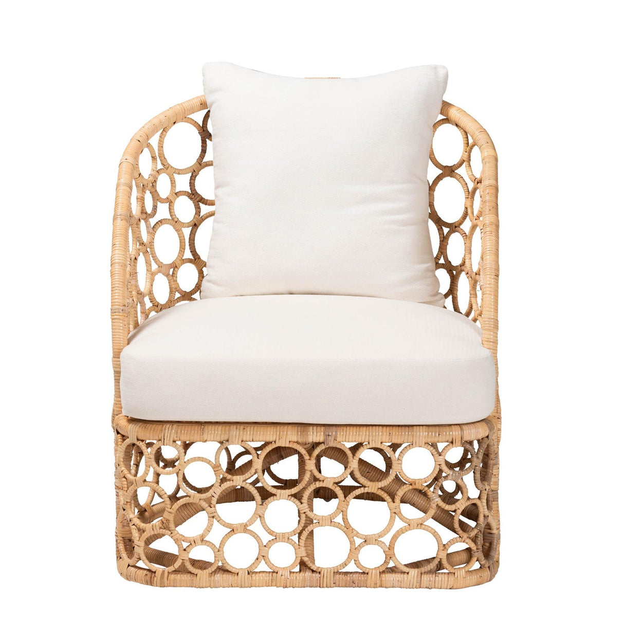   Modern European furniture - Rattan Bubble Openwork Accent Chair - www.oroa.com | Oroa.com