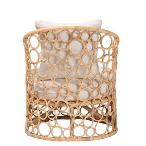   Modern European furniture - Rattan Bubble Openwork Accent Chair - www.oroa.com | Oroa.com