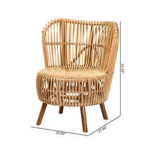   Modern European furniture - Rattan Rods Lounge Chair - www.oroa.com | Oroa.com