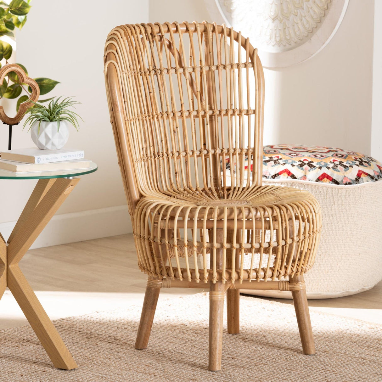   Modern European furniture - Rattan Rods Lounge Chair - www.oroa.com | Oroa.com