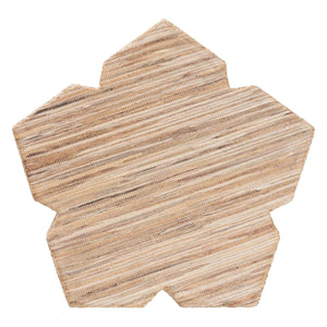   Modern European furniture - Grasscloth Flower Inspired End Table - www.oroa.com | Oroa.com