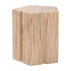   Modern European furniture - Grasscloth Flower Inspired End Table - www.oroa.com | Oroa.com