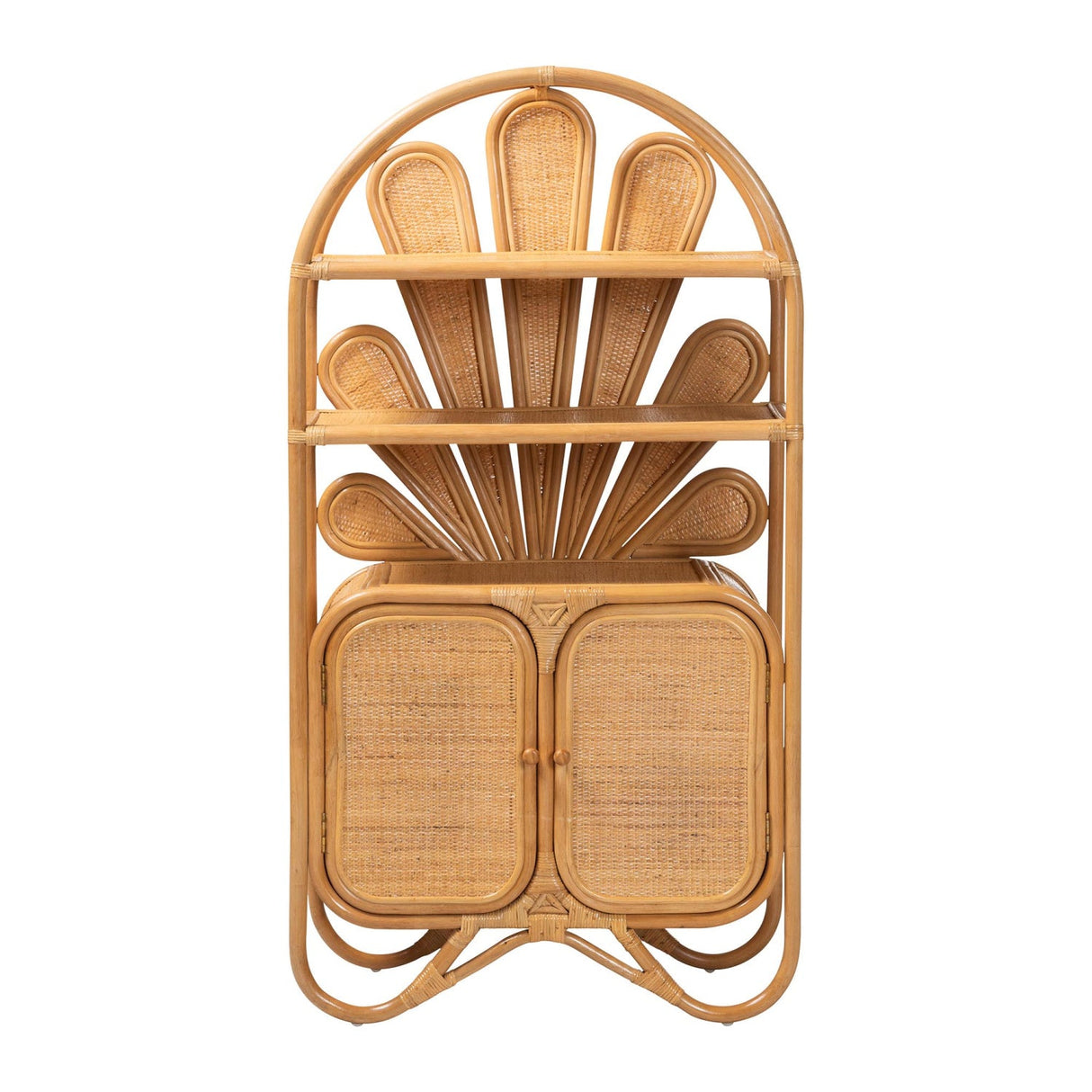   Modern European furniture - Rattan Peacock Fan Cabinet - www.oroa.com | Oroa.com